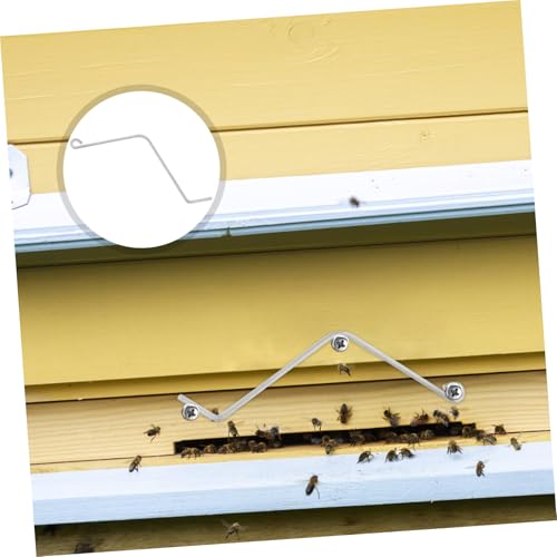 TOYANDONA 10pcs Beehive Frame Spring Clamps Secure Connection Fasteners for Beekeeping Easy Installation Removal Hive Slippage Essential Supplies - size: 15.50X3.50X0.30CM