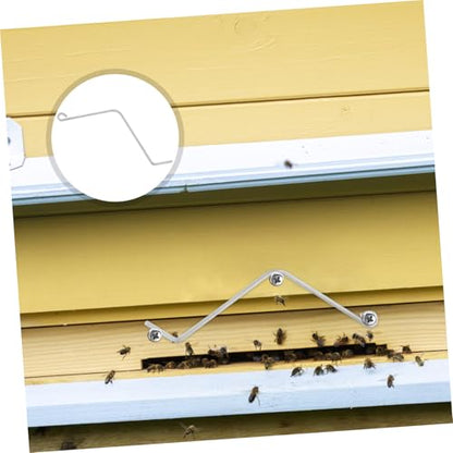 TOYANDONA 10pcs Beehive Frame Spring Clamps Secure Connection Fasteners for Beekeeping Easy Installation Removal Hive Slippage Essential Supplies - size: 15.50X3.50X0.30CM