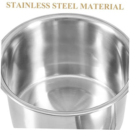 Kisangel 2set Stainless Steel Condiment Containers Lids Seasoning Jars for Kitchen Organization Spice Pots Tight Seal for Storing Seasonings