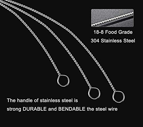 Straw Cleaner Brush for Stanley Extra Long 12 inch, Extra Wide 12mm diam for 40/30/20 oz Stanley Mug, Nylon Bristles and Stainless Steel Handle Straw Brush for 40 oz Stanley(10 PCS)