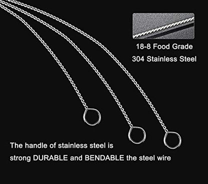 Straw Cleaner Brush for Stanley Extra Long 12 inch, Extra Wide 12mm diam for 40/30/20 oz Stanley Mug, Nylon Bristles and Stainless Steel Handle Straw Brush for 40 oz Stanley(10 PCS)
