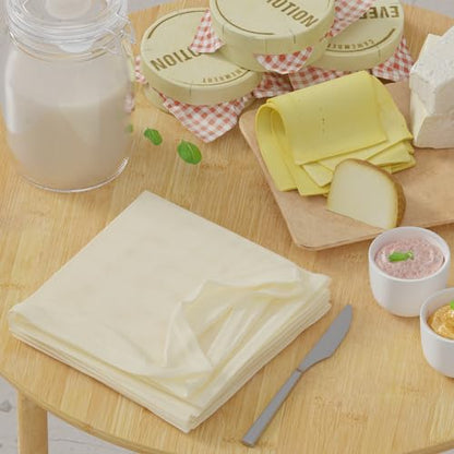 4 Yards Reusable Cheesecloth, Grade 100, Cheese Cloth for Straining Craft, 100% Cotton Unbleached Muslin Cloth Strainer for Cooking, Baking, Juicing, Cheese Making