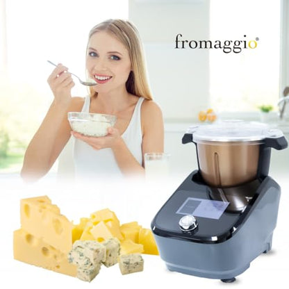 Fromaggio Smart Home Cheese Maker with App Control (Copper) | WI-FI App Control, Automated Heating, Stirring, Cutting and Draining, Dishwasher-Safe Parts, For Soft, Hard, Vegan Cheeses - color: Copper
