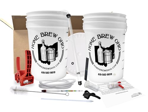 Home Brew Ohio Essential 5 Gallon Beer Brewing Equipment Kit