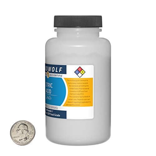 Citric Acid / 8 Ounce Bottle / 99.8% Pure USP Food Grade/Fine Powder - size: 8 Ounces in 1 Bottle