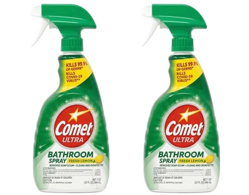 Comet Bathroom Cleaner Spray - 32 oz - 2 pk - size: 32 Fl Oz (Pack of 2)