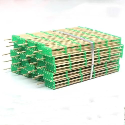 20Pcs Lengthened Bamboo Queen Bee Cage King Isolation Transport Cages Beekeeping Tools