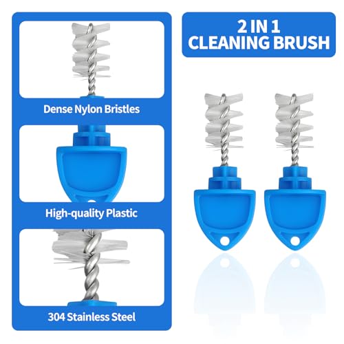 12Pack Beer Tap Plug Brush,2-in-1 Beer Faucet Cleaning Brush & Plug,Brush Beer Tap Cleaning Brush,Keg Beer tap Cleaning Kit,Fits Most Standard Beer Taps,Kegerator - size: 12Pack