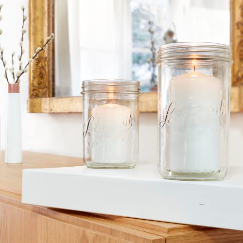 Le Parfait Familia Wiss 24oz (750ml) Wide Mouth Glass Canning Jar – 1PK Made in France, Airtight 2-Piece Lid, Reusable Zero Waste & Eco-Friendly for Kitchen Storage & Meal Prep - color: 24oz (Single)