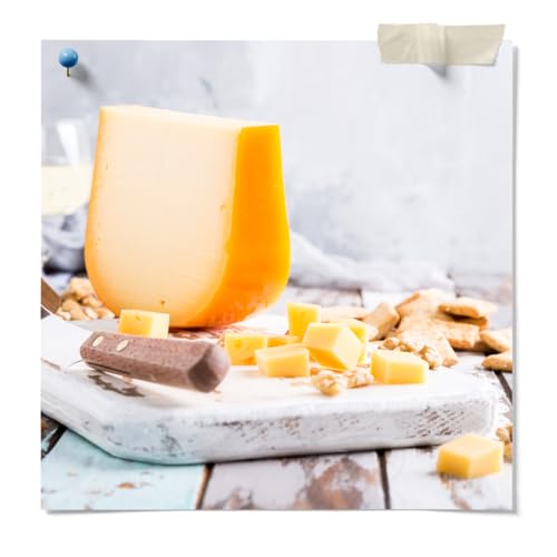Fermentaholics Food-Grade Premium Cheese Waxes - 1 lb. – Cheesemaking Wax for Hard and Aged Cheeses – Protect and Preserve Your Cheese (1 LB Blue) - color: Blue