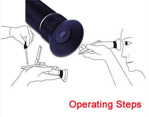 Dual Scale 0-32% Brix and 1.000-1.130sg Wort Refractometer Rsg-100atc Beer Home Brew