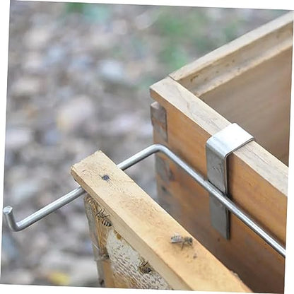 3pcs Stainless Steel Beehive Frame Holder Bee Nest Support Bracket Beekeeping Gear Beehive Frame Shelf