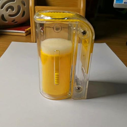 5 Pieces Queen Bee Cage Catcher Clip Plastic Queen Catcher Bee Queen Marking Catcher Queen Bee Marking Cage Queen Catching Tool with 1 Pcs Queen Bee Marking Bottle, Clear
