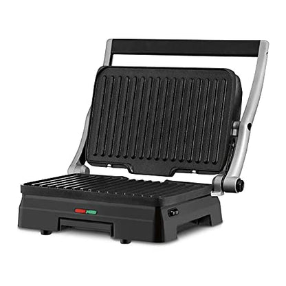Cuisinart Griddler® Indoor Grill & Panini Press, Dishwasher-Safe Nonstick Cooking Plates, Stainless Steel, GR-11P1 - style: Griddler