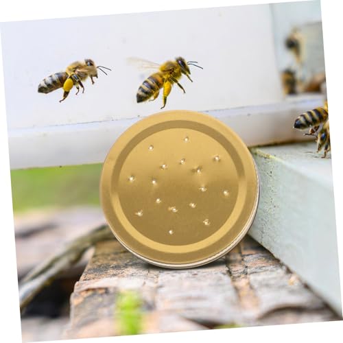 balacoo 4pcs Beehive Entrance Water Feeder Beekeeping Equipment for Bee Watering Station Lid Feeders Beekeeping Supplies