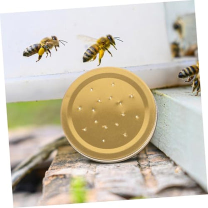 balacoo 4pcs Beehive Entrance Water Feeder Beekeeping Equipment for Bee Watering Station Lid Feeders Beekeeping Supplies
