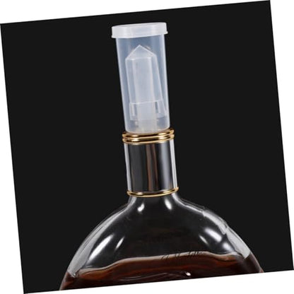 3-Piece Fermentation Set for Home Brewing One-Way Fermentation Valve Suitable for Wine and Beer Making Easy to Use Water Seal - size: 12.00X3.80X3.80CM