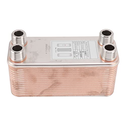 Brazed Plate Heat Exchanger Stainless Steel 304 Copper Brazed Wort Chiller for Beer Brewing Water Cooling