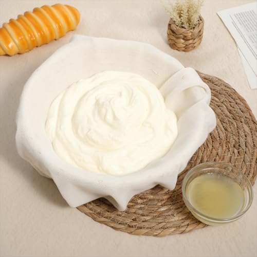 5 Pcs Straining Cloth, 23x23 Inch Cheesecloth for Cooking Steamer Cloth Reusable Cotton Cheesecloth Cooking, Canning, Steaming, Food Filter Cloths, Nut Milk, Cheese Making