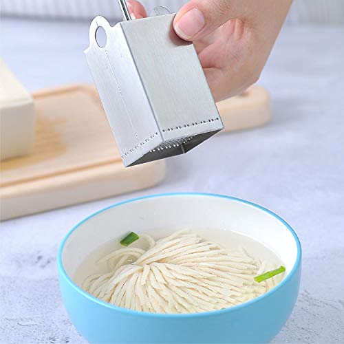 Stainless Steel Tofu Cutter, Practical Square Shaped Tofu Pressing Mold, DIY Tofu Paneer Cheese Knife (Chrysanthemum shape)