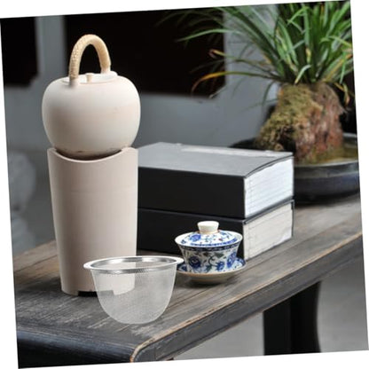 8pcs Stainless Steel Tea Infuser Basket Fine Mesh Strainer for Loose Leaf Tea Easy to Clean and Maintain - size: 7.00X7.00X5.00CM