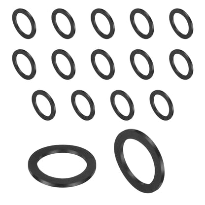 uxcell 16 Pcs Rubber Spacers 35mm OD x 15mm ID x 20mm Height Round Anti Vibration Spacer Rubber Bushing Grommets - size: 35mm OD x 15mm ID x 20mm Height