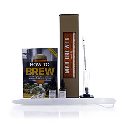 Raise Your Game Mad Brewer Upgrade Assembly - Testing and Fermentation Kit for Advanced Home Brewing