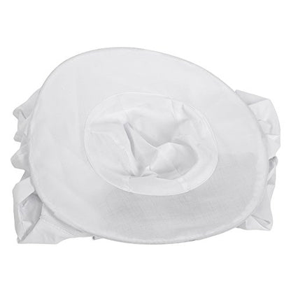 Beekeeping Protective Jacket Suit for Adult Beekeepers – Soft, Sturdy & Comfortable White Full-Body Coverall with Elastic Cuffs and Ventilated Hood, Fit for Standard Beekeeping Tools