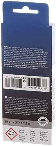 Bosch Cleaning Tablets 311769 311970 For Coffee Machine - size: 10 Count (Pack of 1)