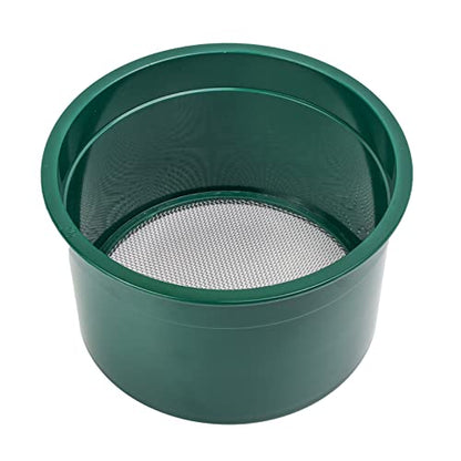 Gold Rush Sifting Classifier Sieve Mini 6 Inch Prospect Pan 20 Holes per Sq Inch - size: 20 Holes per Square Inch