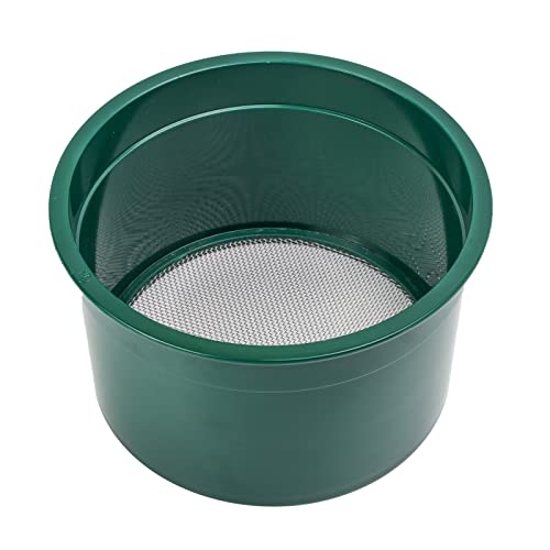 Gold Rush Sifting Classifier Sieve Mini 6 Inch Prospect Pan 20 Holes per Sq Inch - size: 20 Holes per Square Inch