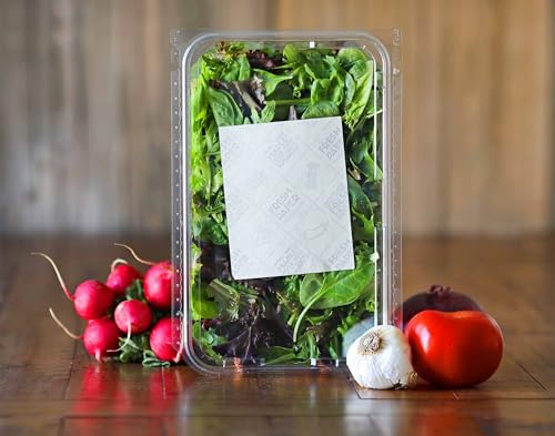 FRESHPAPER Keeps Fruits & Vegetables Fresh for 2-4x Longer, 80 Reusable Food Saver Sheets for Produce (10 Packs), Made in the USA - color: 80 Pack