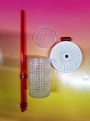 Kefir Fermenter: Set for Mason Jar you already have (regular mouth lid, 120cc container for grains)