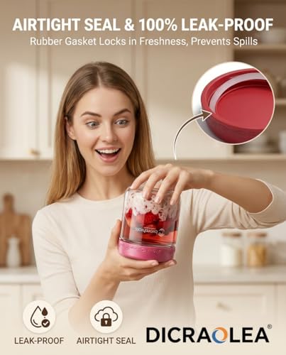 10oz 4Pack Glass Overnight Oats Jars Containers with Airtight Leakproof Lids, Reusable Mason Jars for Meal Prep, Yogurt Parfaits, Smoothies, Salads & Healthy Breakfasts (10 OZ-4-1) - color: 10oz-4-1