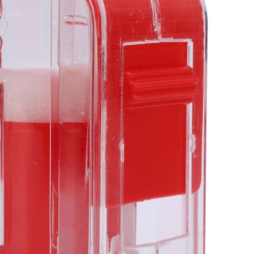 Professional Queen Bee Marking Kit with 0 99 Number Stickers Tweezers and Marking Cage for Beekeepers Plastic Beekeeping Tools (Red) - color: Red