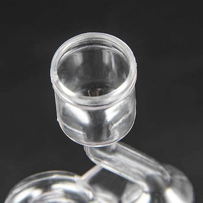 Bubble Airlock, Clear Fermentation Airlock, Food-Grade Homebrew Tool For Beer/Wine/Pickles, S-Shaped Water Seals With MAX Fill Line, Fits Most Jars & Crocks