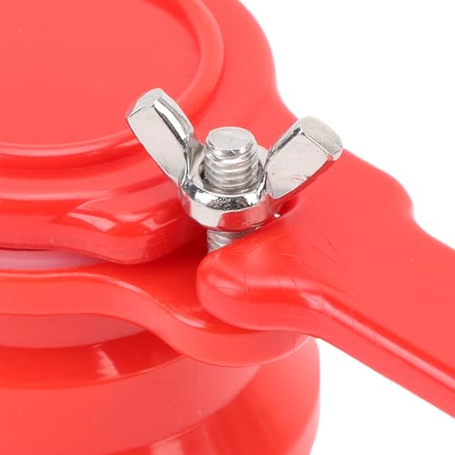 2PCS Honey Gate Valve, Leak Proof Honey Extractor Tap, Beekeeping Equipment Bee Hive Tool for Beekeeper, Bottling Buckets, Jars (Red) - color: Red