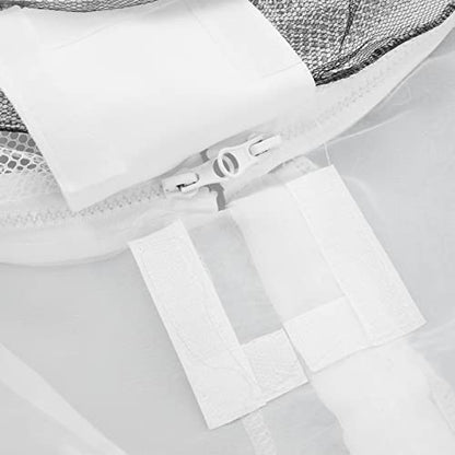 Bee Keeping Suit,Bee Suit, Summer Breathable Ultra Thin Soft Comfortable Cotton Full Body Beeproof Clothing Beekeeping Tools Utensils