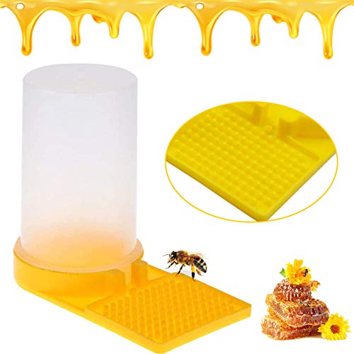 2 Pack Bee Feeder Beehive Beekeeping Water Dispenser Drinking Beekeeping Equipment Honey Beehive Entrance Feeder Beekeeper Tools (2)