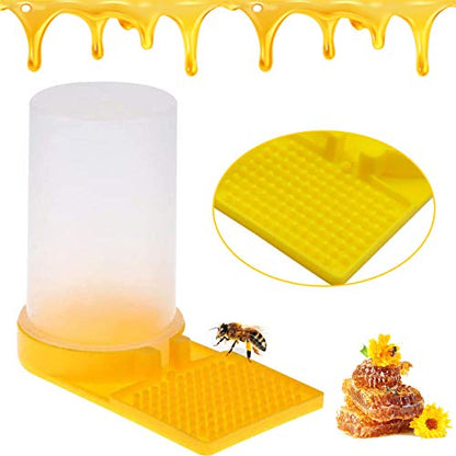2 Pack Bee Feeder Beehive Beekeeping Water Dispenser Drinking Beekeeping Equipment Honey Beehive Entrance Feeder Beekeeper Tools (2)