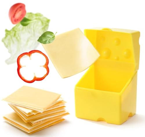 Kitchen fresh-keeping box, ABS flip cheese box, refrigerator fresh-keeping box, food and snack packaging, butter storage box - size: white