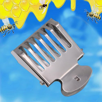 2Pcs Bee Queen Cage Bees Catcher Beekeeping Clip Stainless Steel Beekeeper Catching Apiculture Beekeeping Tool