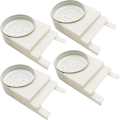 RONYOUNG 4 Pack Bee Feeder Entrance Feeder Bee Hive Tool Beekeeper Tool Bee Drinking Beekeeping Equipment