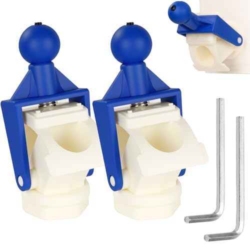 2 Pack Honey Gate Valve, Plastic Honey Gate Valve for Bucket | Gate Valve with Screwdriver, Honey Bottling, Honey Extractor Tap, Honey Extraction Equipment