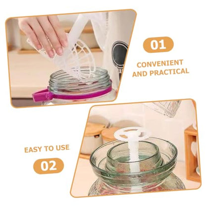 Veemoon Pickle Jar Which Fermenting Supply Portable Jar Press Plate for Wide Mouth Jars Press Plate