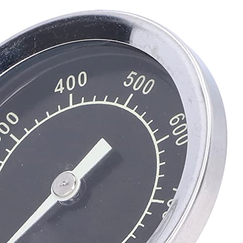 Dial Thermometer, 100‑800℉ Stainless Steel Barbecue Oven Thermometer, High Temperature Resistant, Quickly Response Pointer Type Thermometer