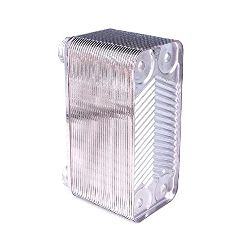 32 Plates Heat Exchanger Beer Wort Chiller Cooler 304 Stainless Steel for Home Brewing Beer 1.6Mpa