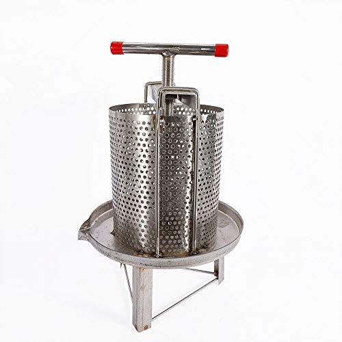 Manual Honey Press Extractor Household Honey Press Mesh Tool Stainless Steel Mesh Wax Press Beekeeping Tool