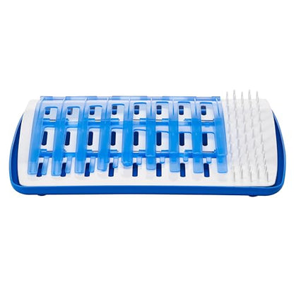 Dr. Brown's Folding Baby Bottle Drying Rack for Easy Storage - Dry Nipples,Pacifiers and Other Baby Essentials,BPA Free,(Pack of 6) - color: Folding Drying Rack (Pack of 6)