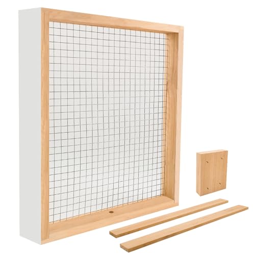 BeeTech 8 Frame Bee Hive Candy Board for Bees Feeder Winter Hand Painted Assembled